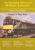 Book cover of The Allocation History of BR Diesels & Electrics by HARRIS, Roger